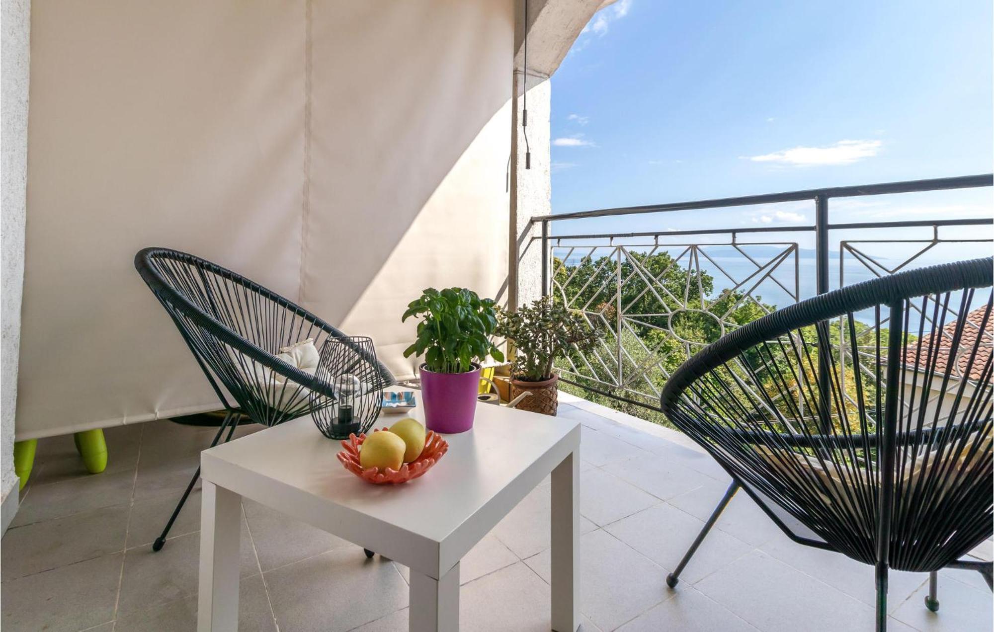 Nice Apartment In Rijeka With House Sea View Bagian luar foto