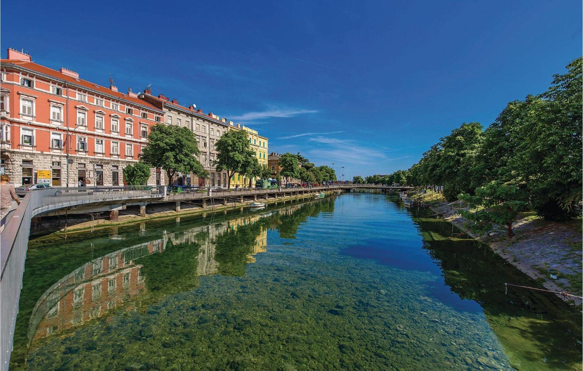 Nice Apartment In Rijeka With House Sea View Bagian luar foto